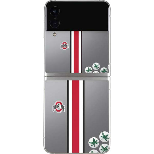Ohio State University Buckeyes Galaxy Z Flip4 5G Skin